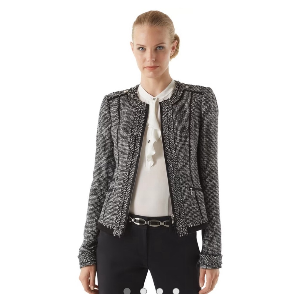 White House Black Market|‎ Tweed Jacket Blazer | Size 6